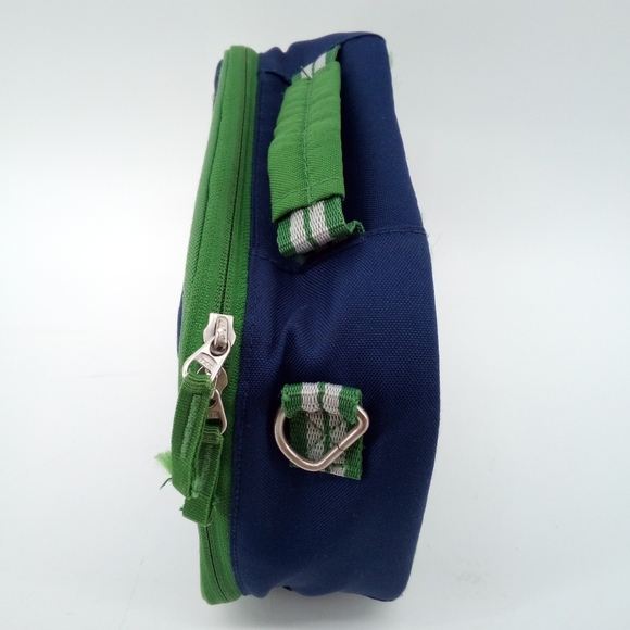 Pottery Barn Kids Lunchbox Lunch Box Green Blue Isolated 2020 Children School - Picture 6 of 12